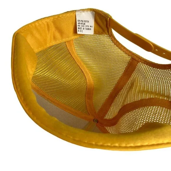 Vintage Grand Canyon National Park Cap Mesh‎ Snapback Gold Trucker Retro 70s 80s - Picture 5 of 6